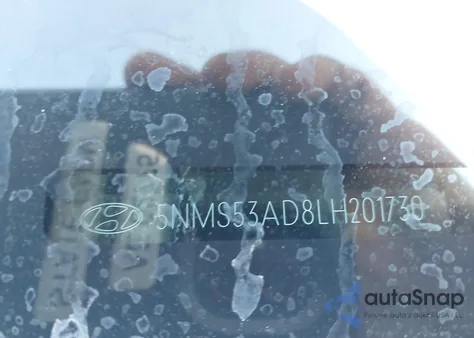 2020 Hyundai Santa Fe Limited from USA, damaged, VIN 5NMS53AD8LH201730